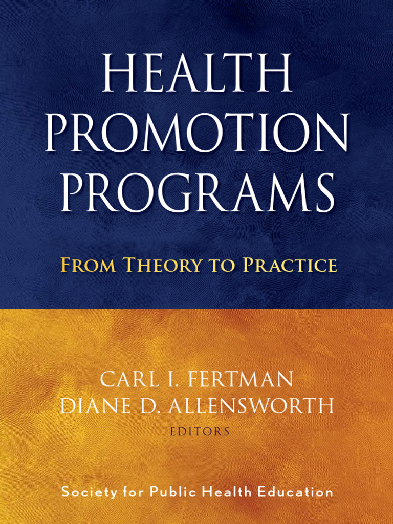 Health Promotion Programs Overview | PDF | Books | Evaluation