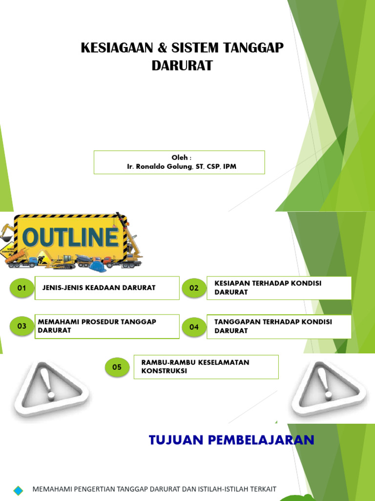 Kesiagaan & Sistem Tanggap Darurat | PDF