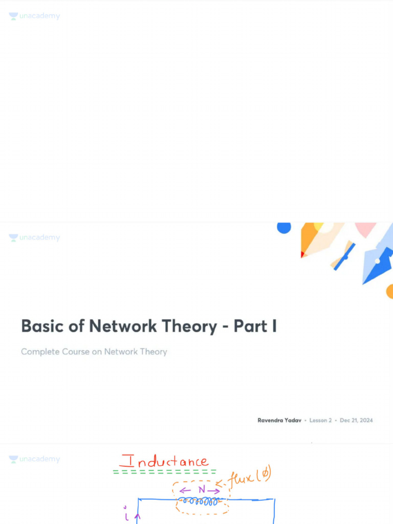 Basic of Network Theory - Part I With Anno 1752569079019 | PDF