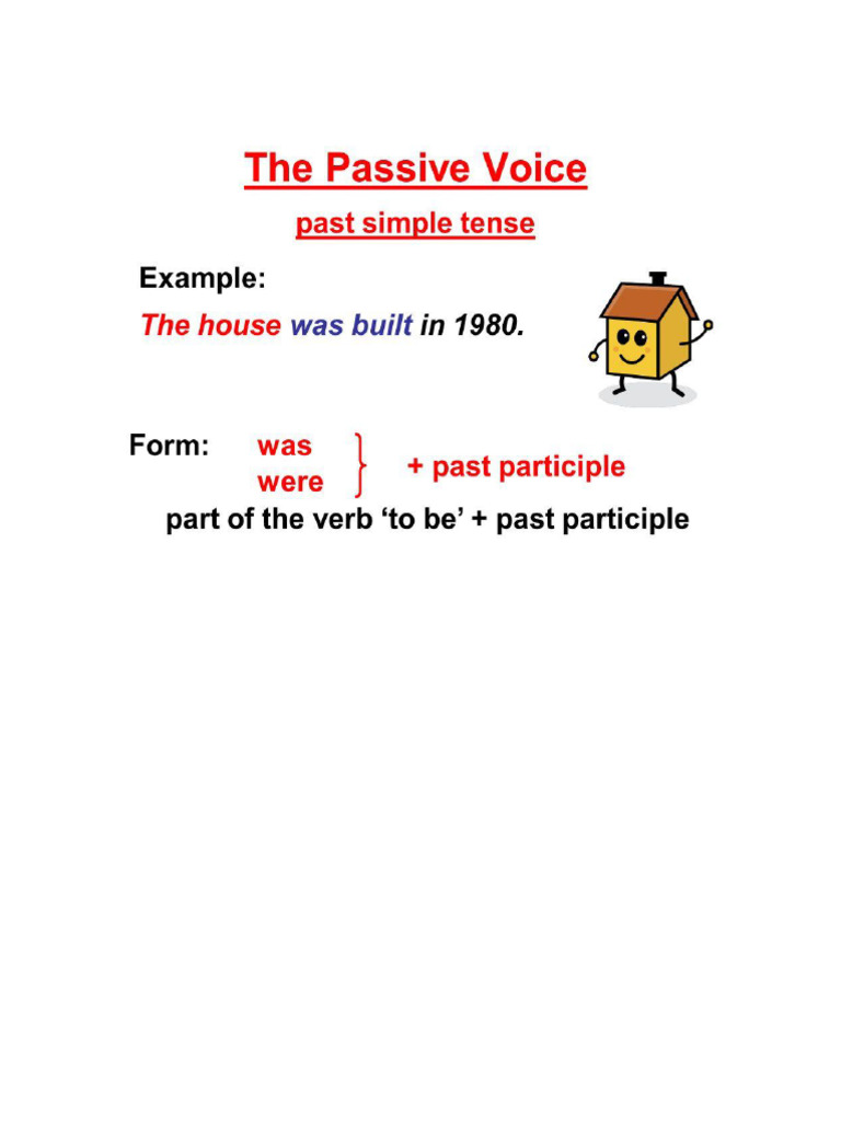 Past Simple Passive | PDF