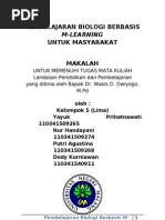 Download Makalah Pembelajaran Biologi Berbasis M-Learning Untuk Masyarakatn FIX by novacaem SN90142663 doc pdf
