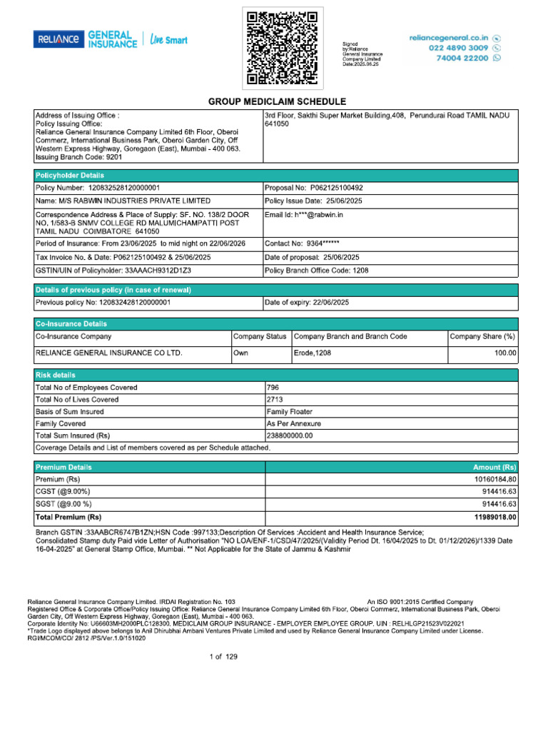 Insurance 1 | PDF