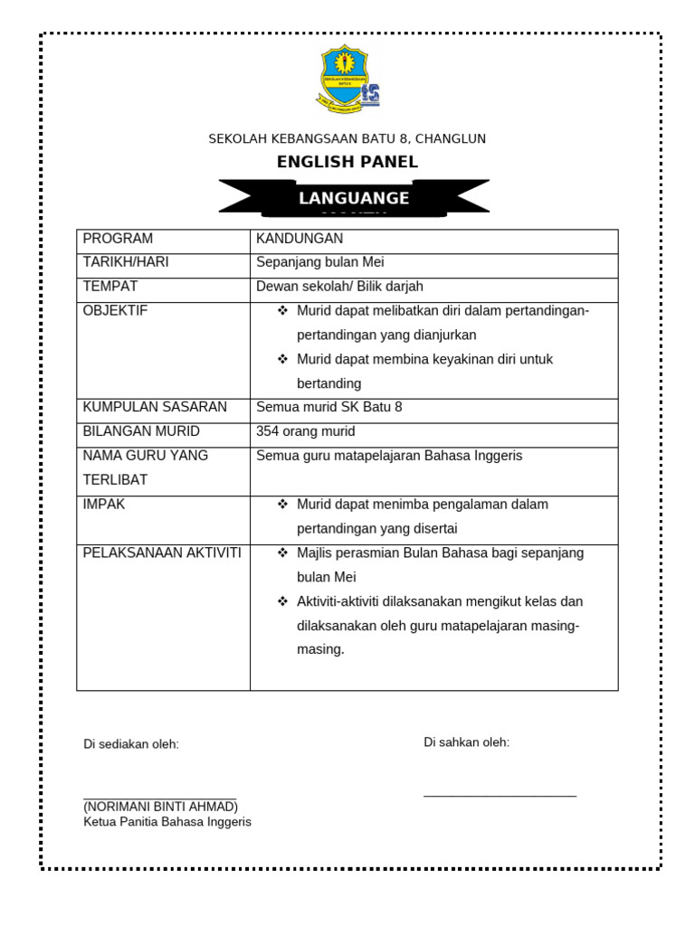 Language Month | PDF