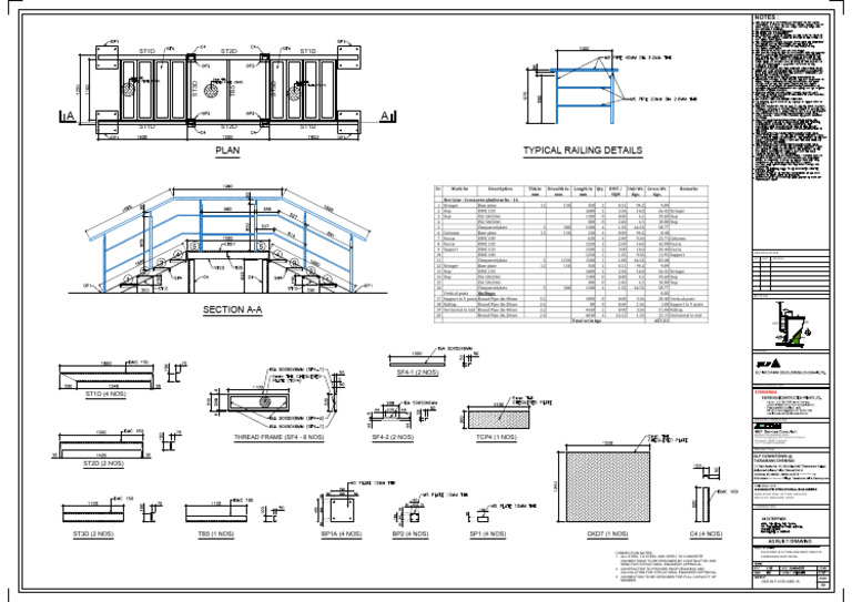 Crossover Part Detail Drawing | PDF