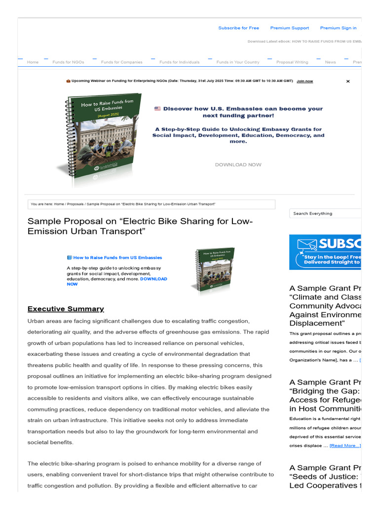 Sample Proposal On 