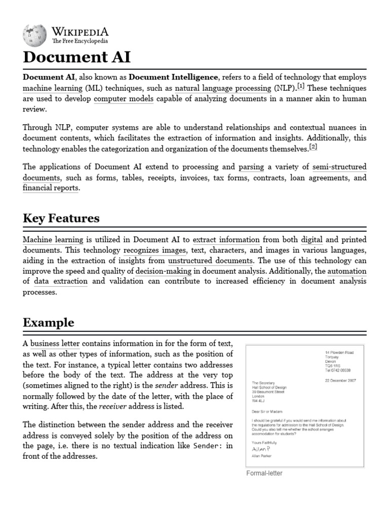 Document AI: Enhancing Document Analysis | PDF | Artificial ...