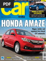 Car India May | PDF | Wheeled Vehicles | Motor Vehicle Manufacturers
