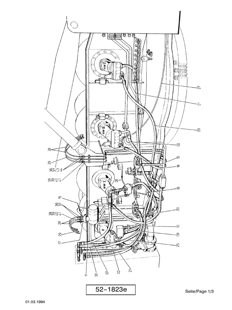 Hyd R Side Hose & Fitting 52-1823E Truck Crane Telescopic Boom | PDF ...