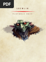 Geppettin Race Overview for D&D 5E | PDF | Dolls