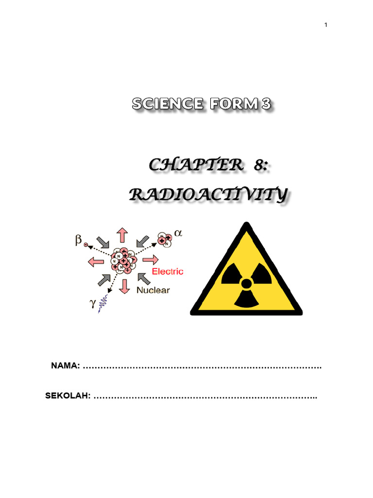 8 Radioactivity | PDF | Radioactive Decay | Ion