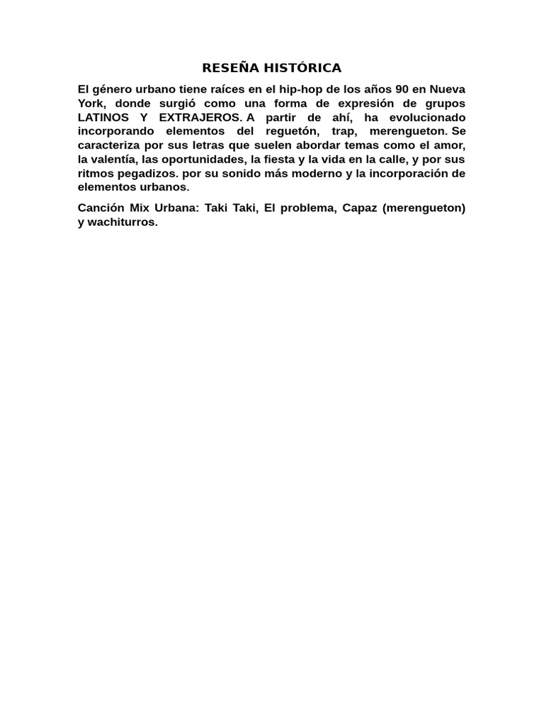 Reseña Histórica | PDF