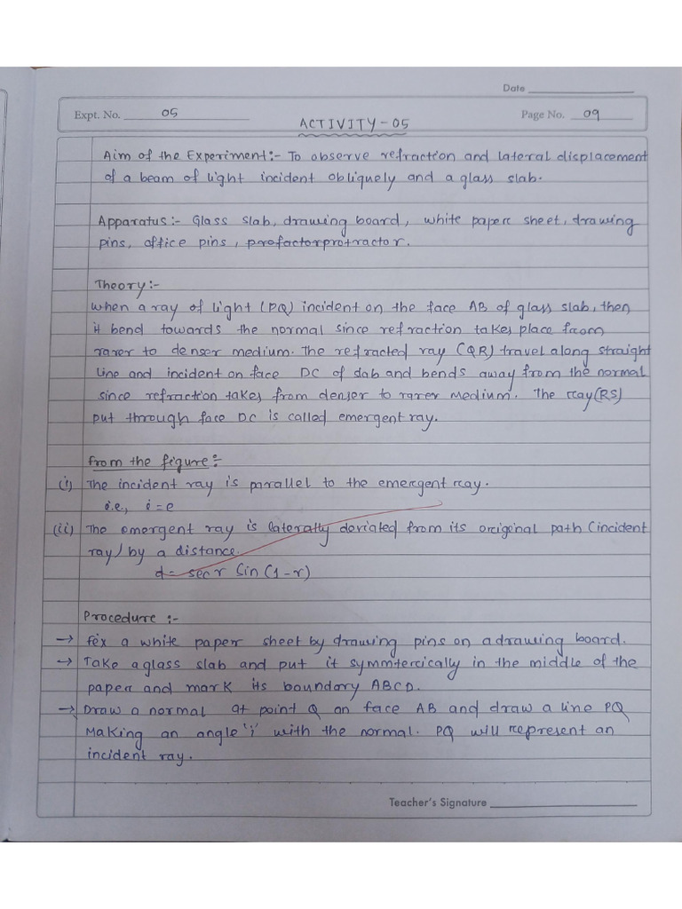 Phy Activity 05 | PDF
