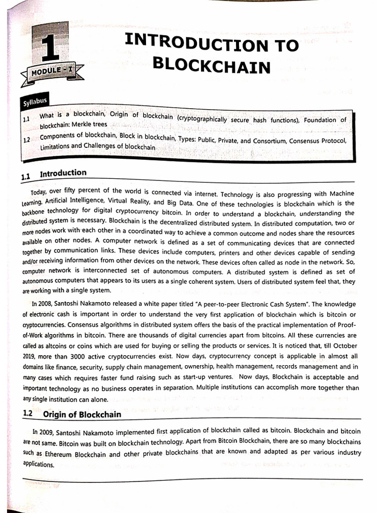 Module 1 | PDF