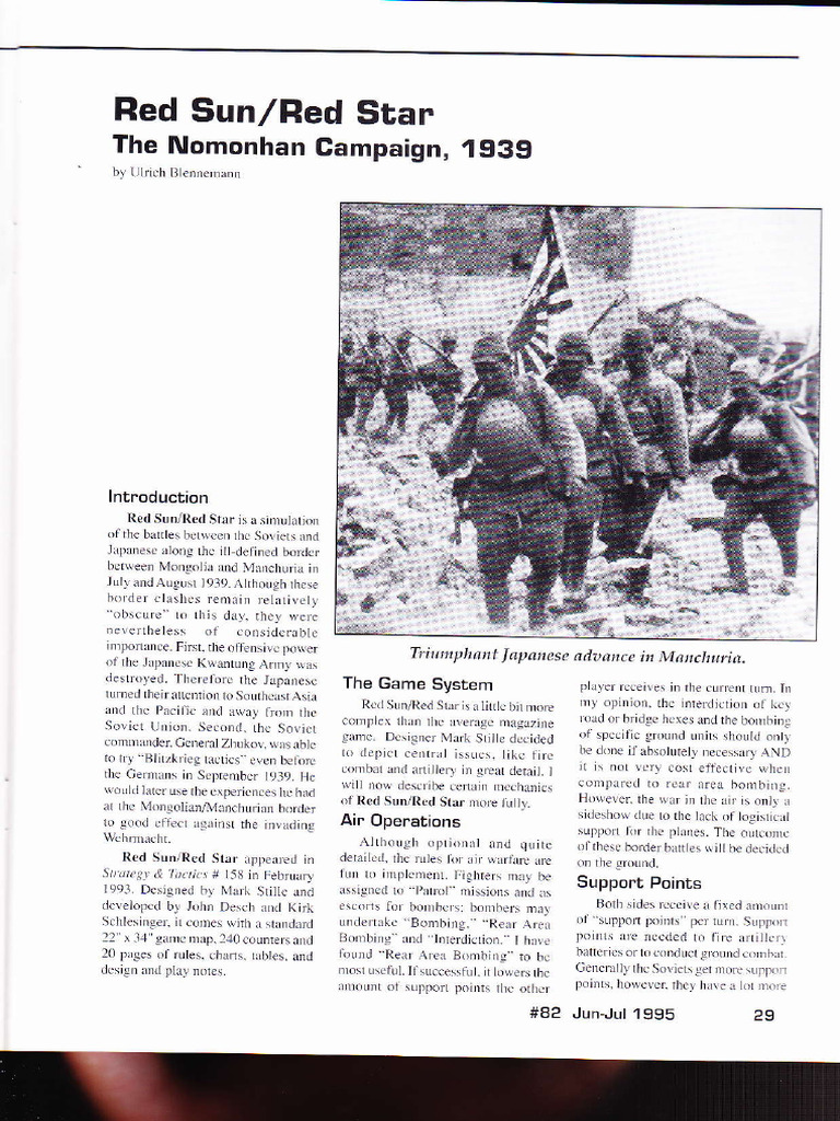 Moves 82 Red Sun Red Star | PDF