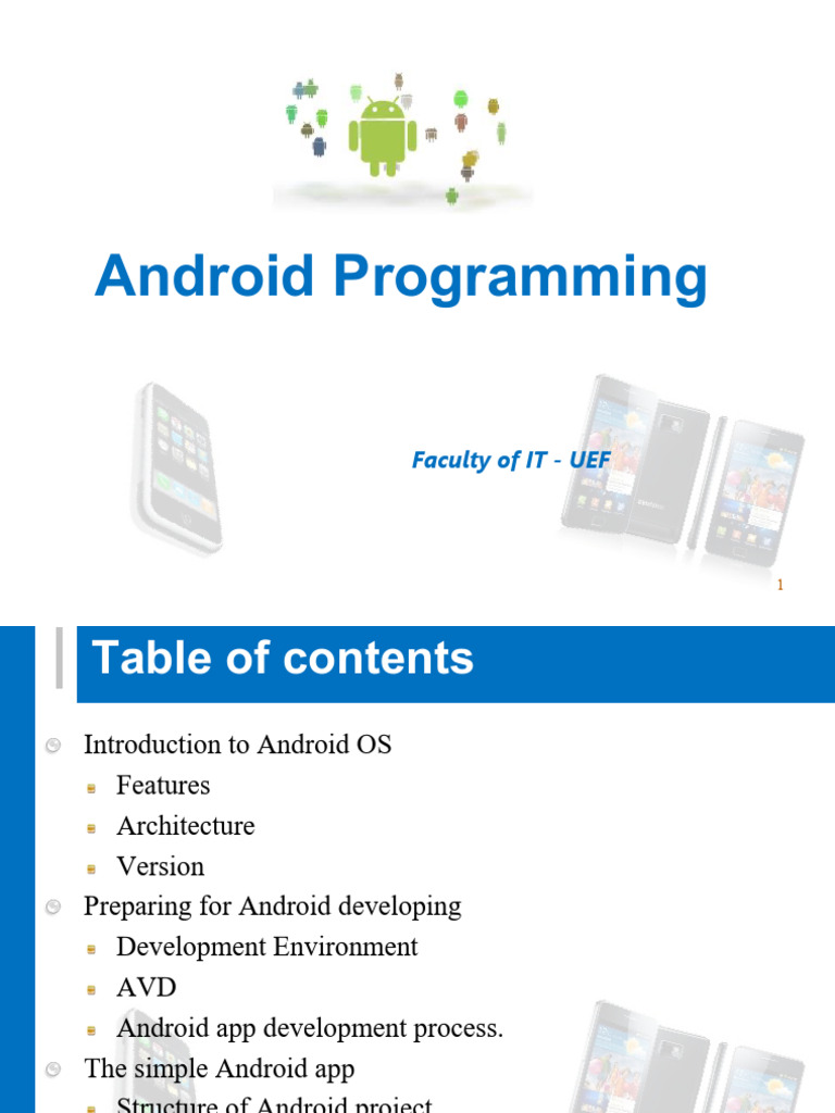 Android Programming Basics Guide | PDF | Android (Operating System ...