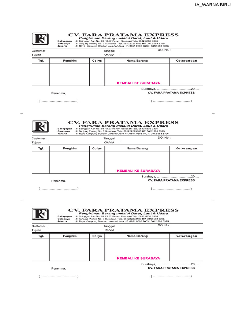Fara Pratama Express. Corel 14 | PDF