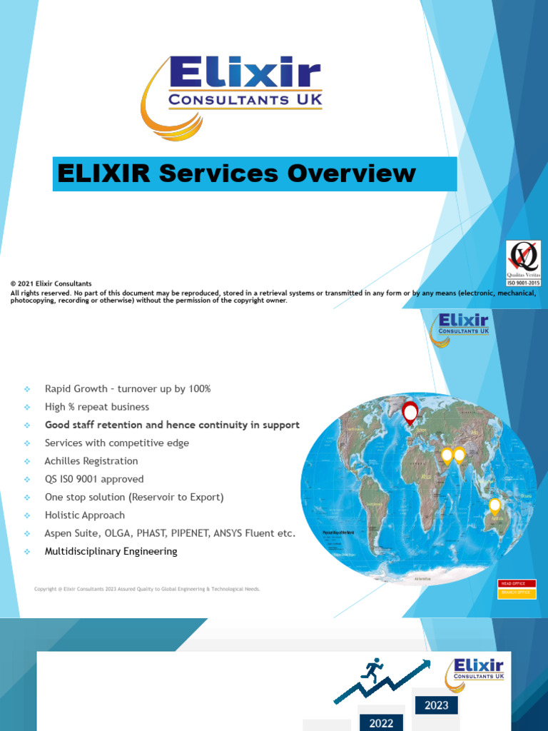 ELIXIR Capability Presentation | PDF | Petroleum Industry | Chemical ...