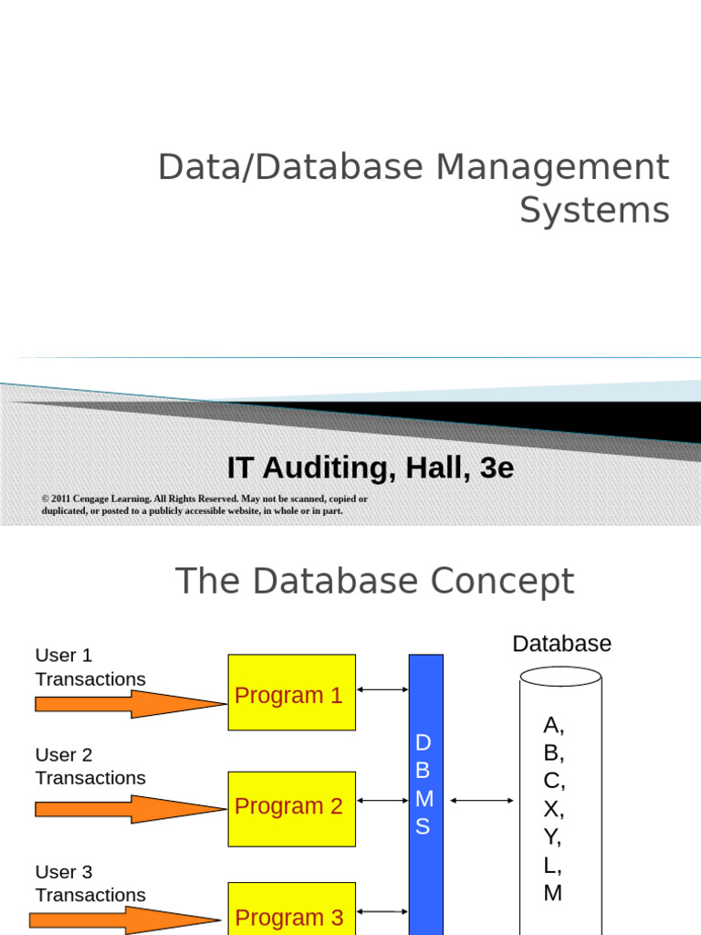 Database Management Systems Overview | PDF | Databases | Backup