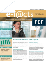 E-Facts 17 - Kommunikation und Spam