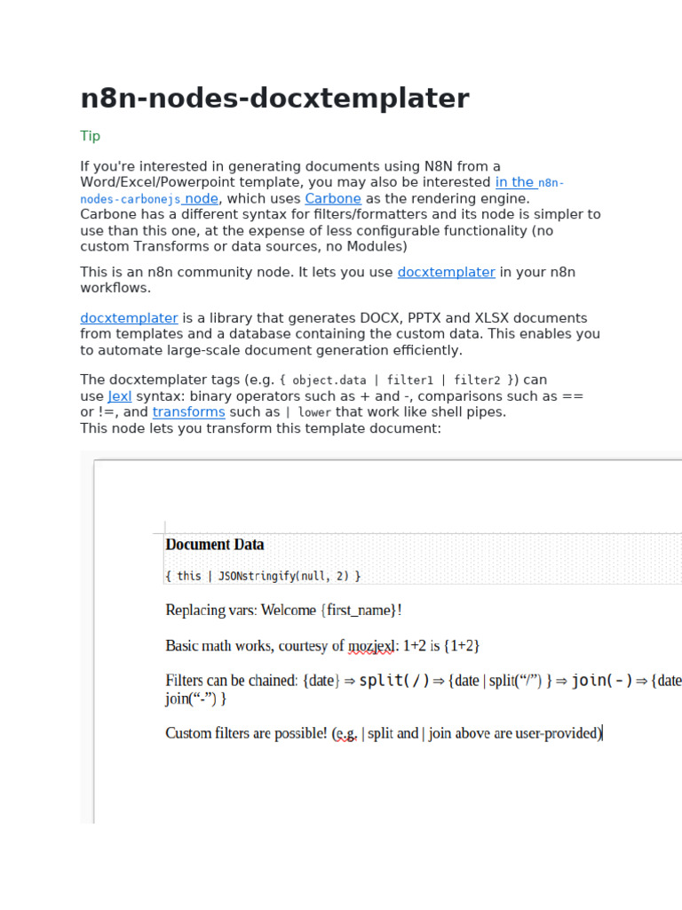 N8N Guide | PDF | String (Computer Science) | Parameter (Computer  Programming)