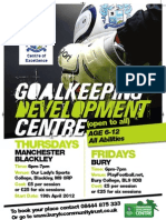 Goalkeeping Centre: Development