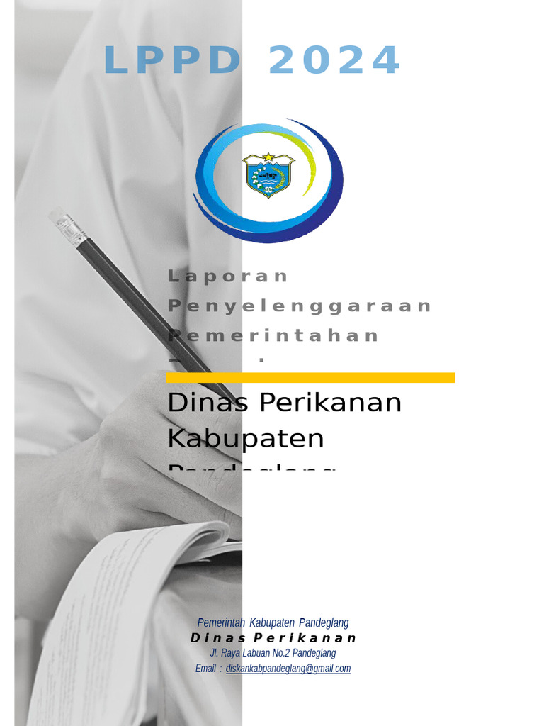 Laporan LPPD 2024 Dinas Perikanan Pandeglang | PDF