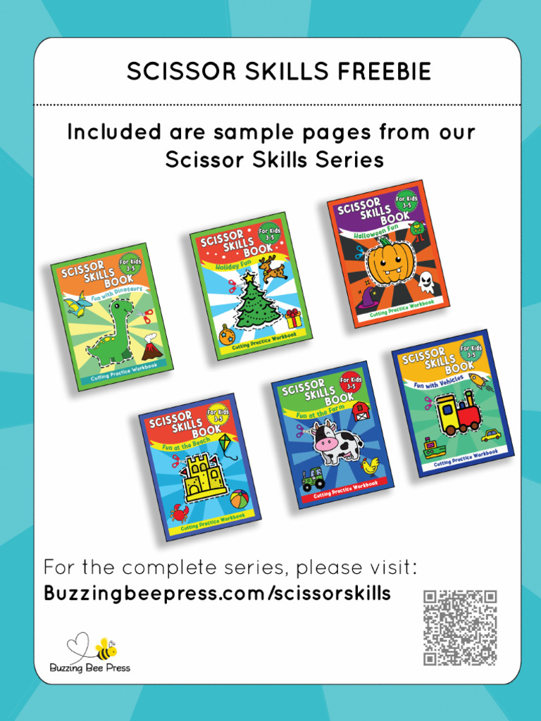 1scissor Skills Freebie Color | PDF