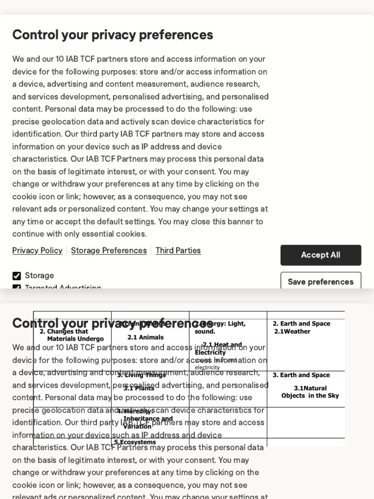Control Your Privacy Preferences | PDF | Information Science | Data ...