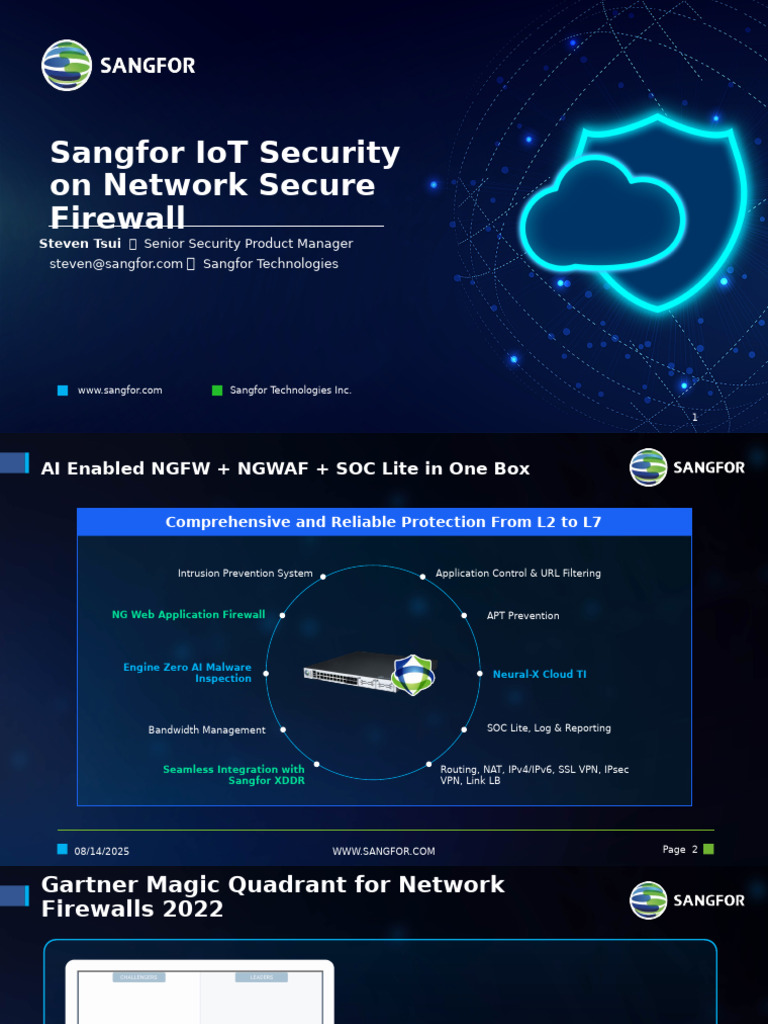 Sangfor IoT Security Solutions Overview | PDF | Internet Of Things ...