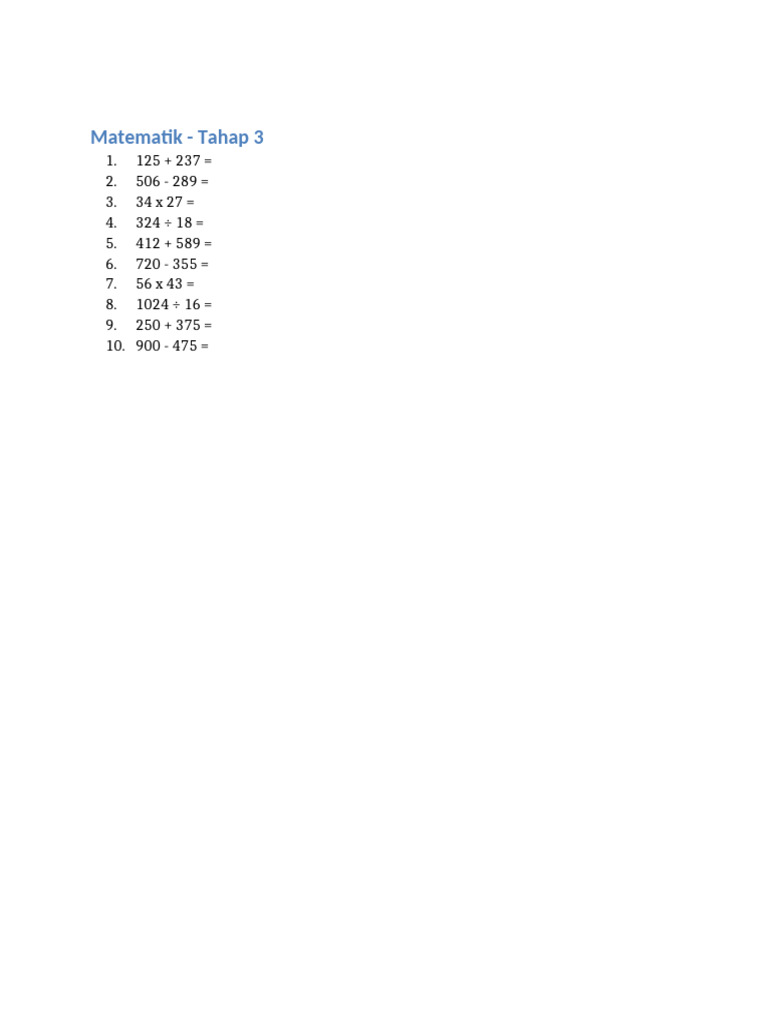 Math Questions 3 | PDF