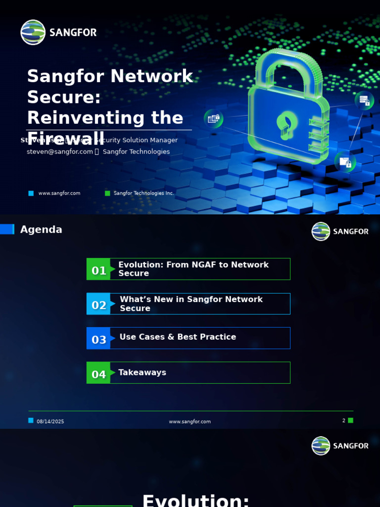 Sangfor Network Secure Firewall Overview | PDF | Internet Of Things ...