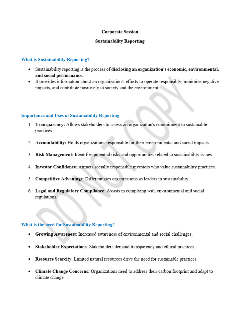 Session 7 - Corporate Session | PDF | Sustainability | Natural Environment