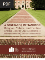 Download Millennials Survey Report by Religion News Service SN90155399 doc pdf