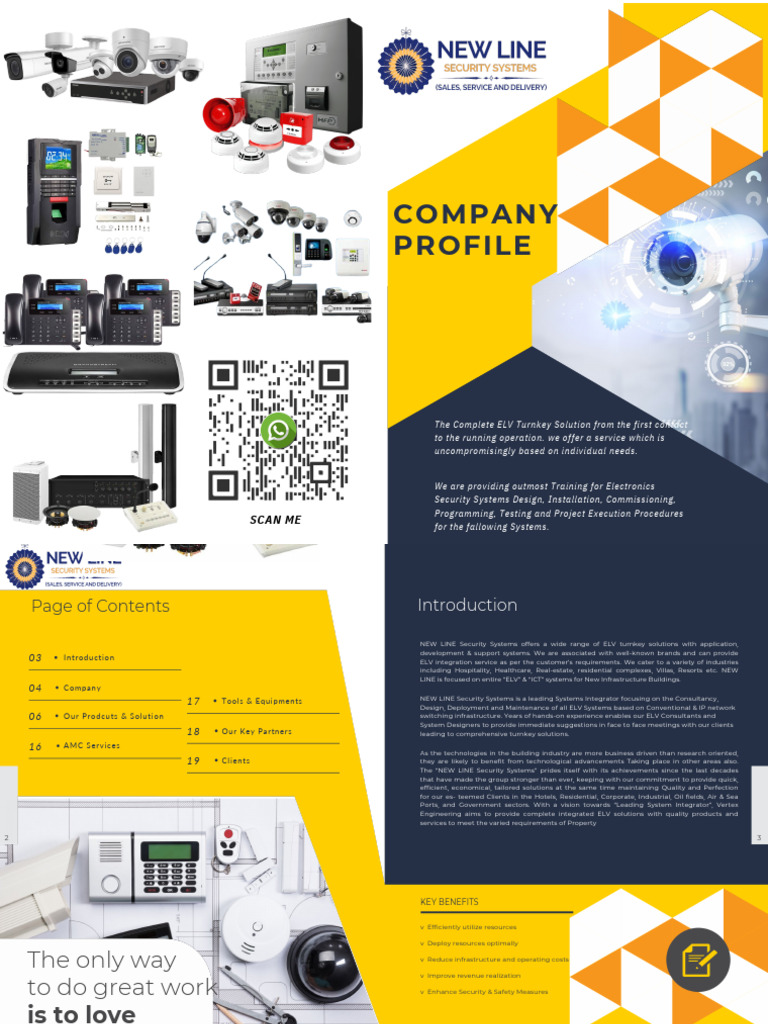 Profile New Line Security Systems | PDF | Security | Computer Security