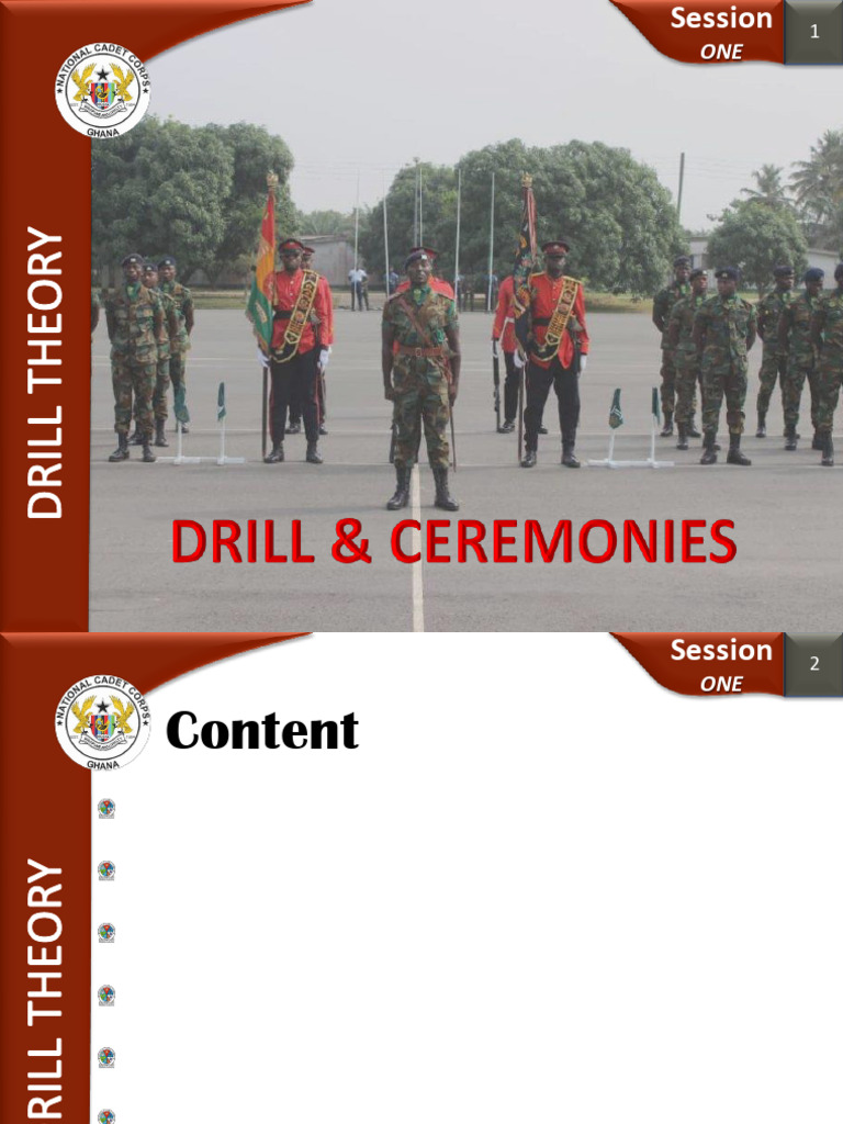 Understanding Drill and Ceremonies PDF