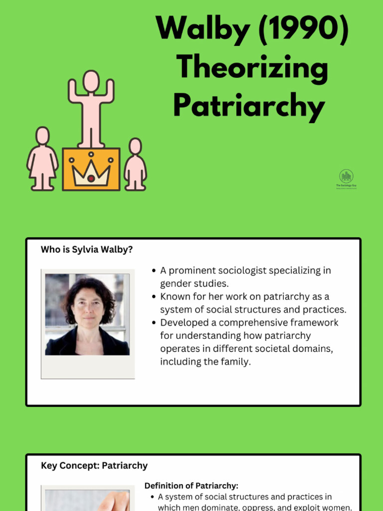 Walby Theorising Patriarchy | PDF