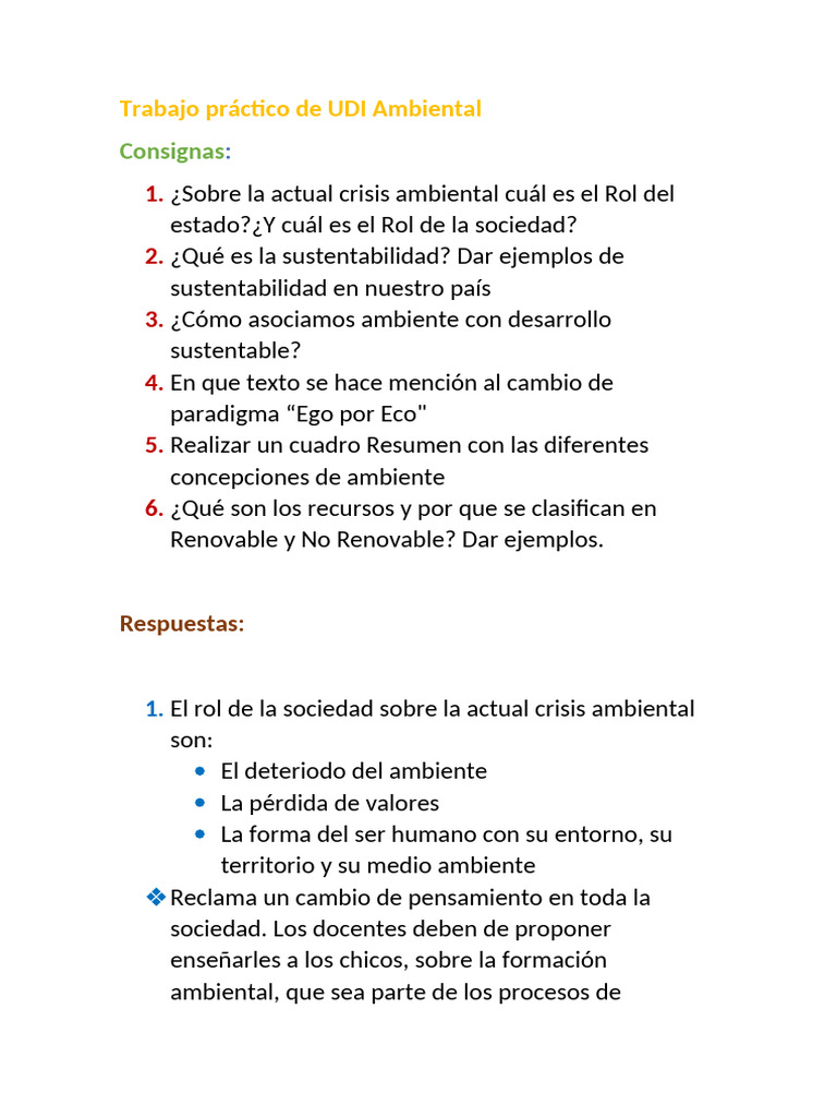 Ambiente 2 | PDF | Sustentabilidad | Entorno natural