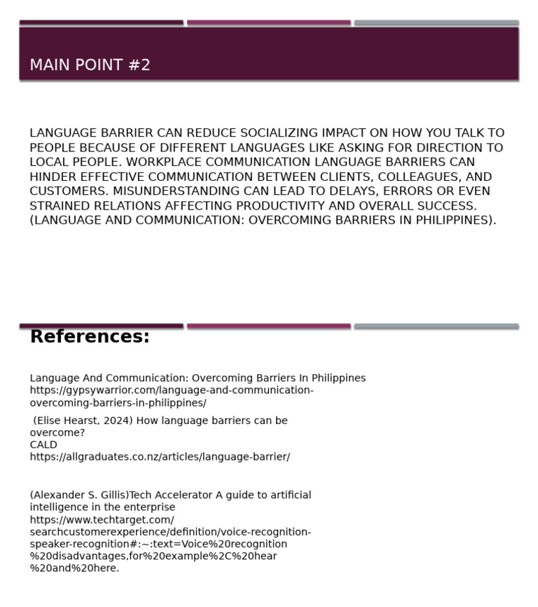 Overcoming Language Barriers in Communication | PDF