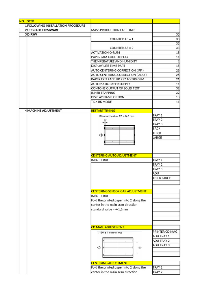 Printer Installation and Adjustment Guide | PDF | Image Scanner ...
