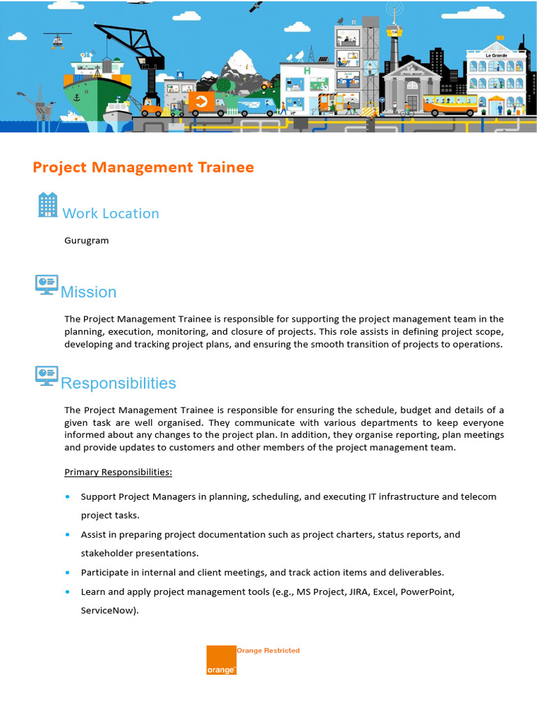 Project Management Trainee | PDF | Project Management | Business