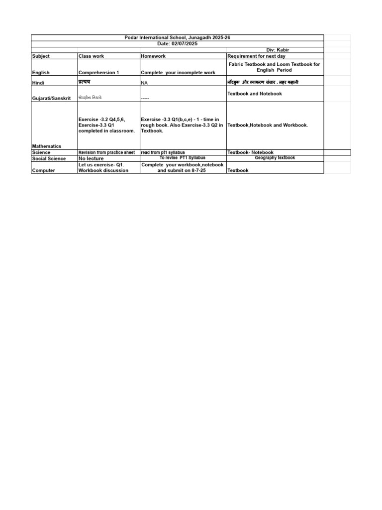 Homework PDF - XLSX 7C-32 | PDF