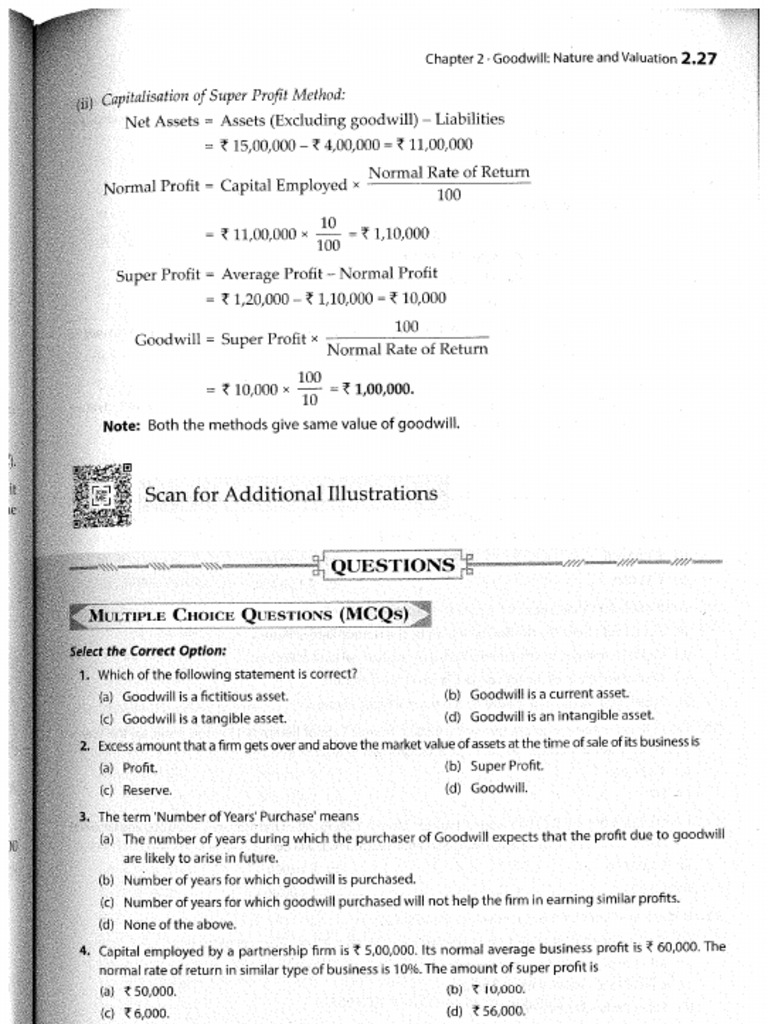 CH 2 Goodwill | PDF