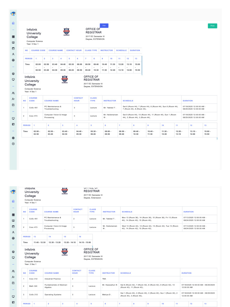CS Schedule | PDF | Inquiry | Science