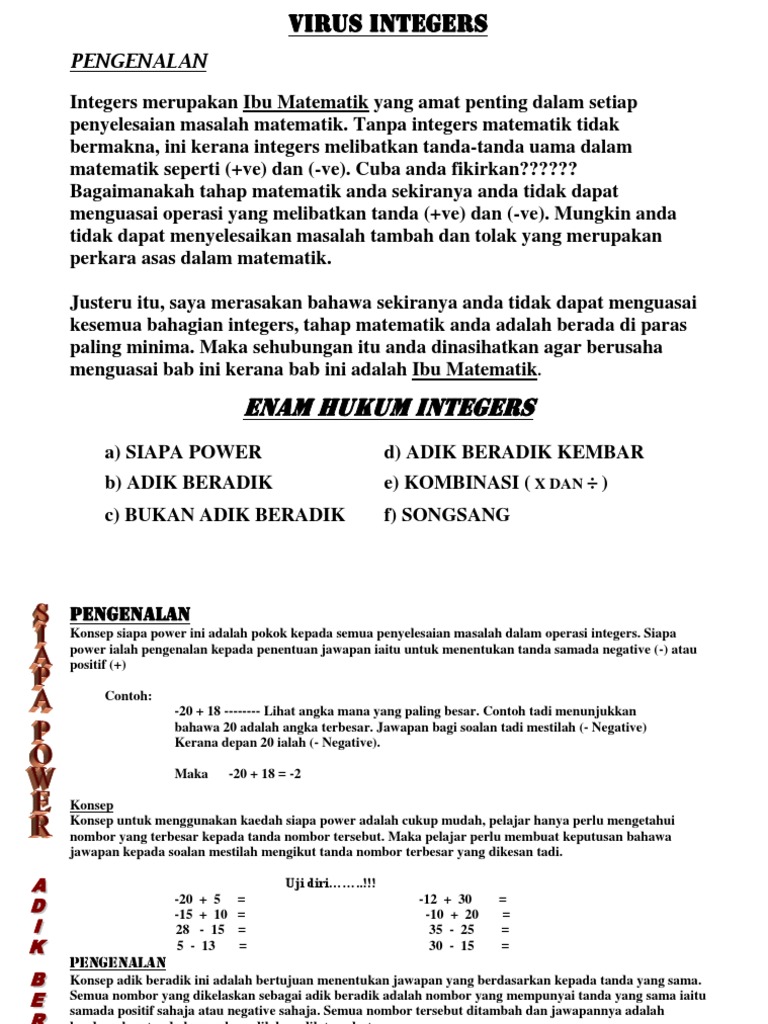Malex S Math Formulae Pdf