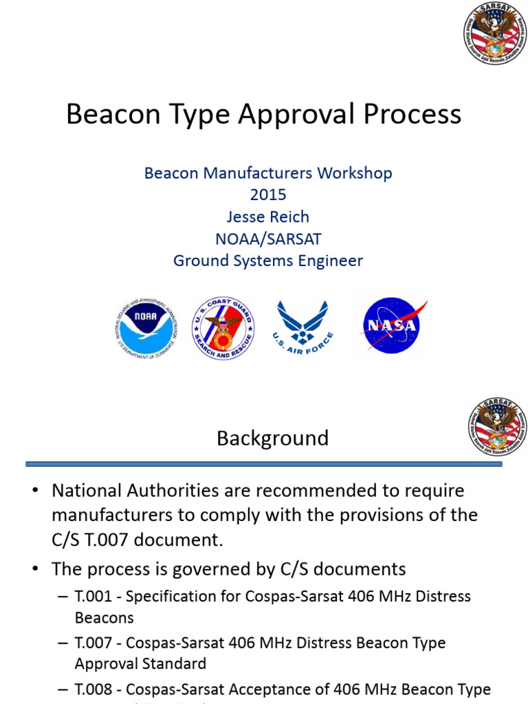 Cospas-Sarsat Beacon Approval Guide | PDF