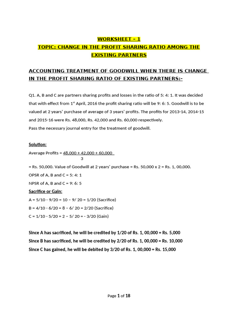 Accounting Goodwill Adjustment in PSR | PDF | Balance Sheet | Goodwill ...
