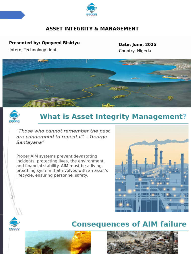Asset Integrity Management Overview | PDF | Corrosion | Rust