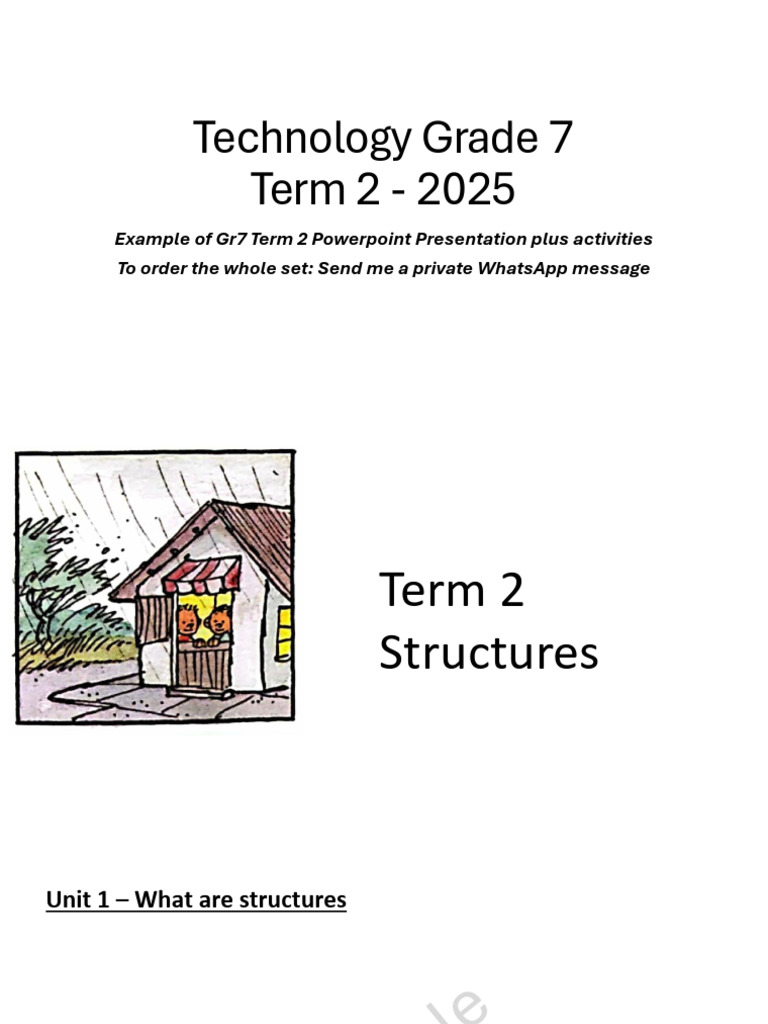 Grade 7 Structures in Technology | PDF