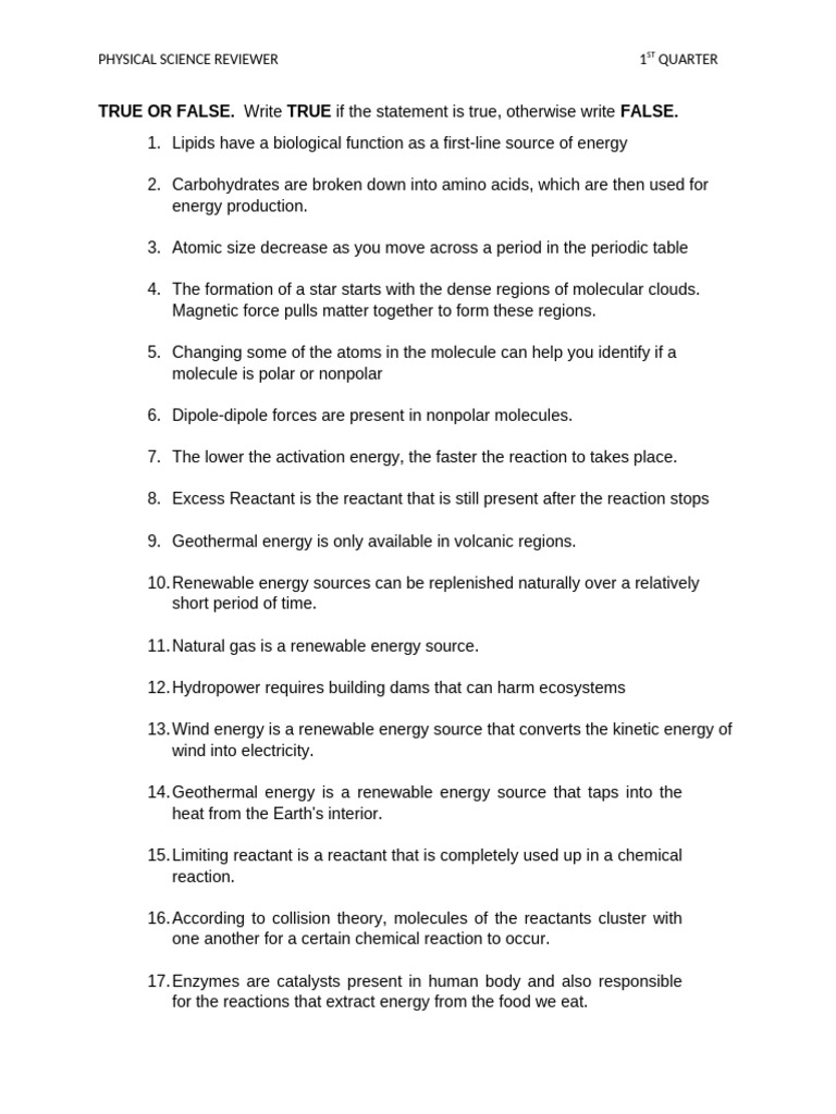 PHYSCIG11 | PDF | Chemical Reactions | Energy Development