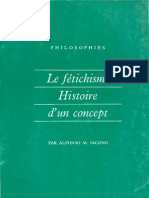 IACONO, Alfonso - Le Fétichisme